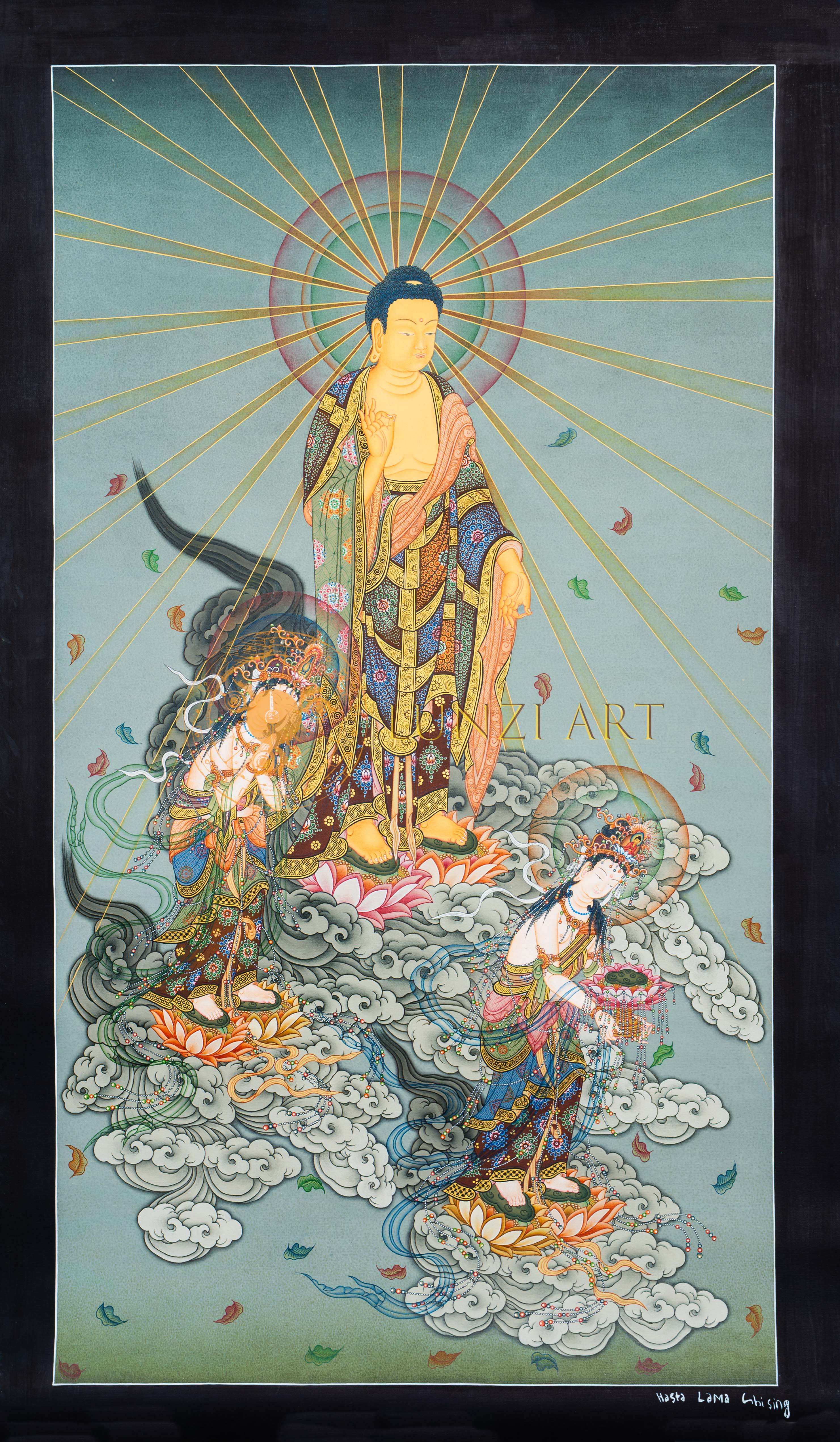 Japanese Buddha Thangkas: Himalayan Art Meets East Asian Serenity