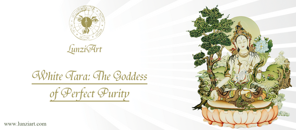 Seven-Eyed Tara (White Tara): The Goddess of Perfect Purity