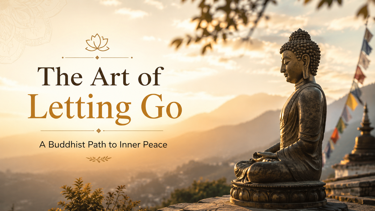 The Art of Letting Go: A Buddhist Path to Inner Peace