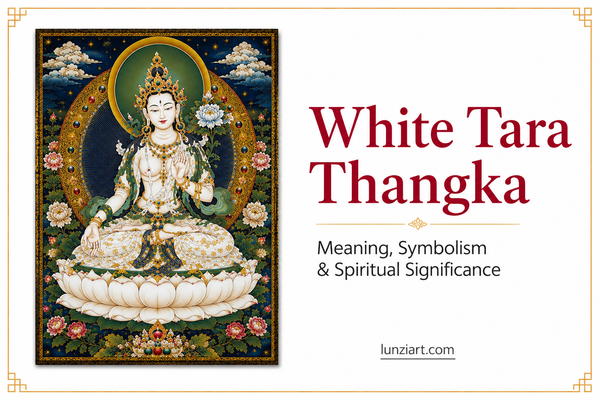 White-Tara-Thangka-Painting