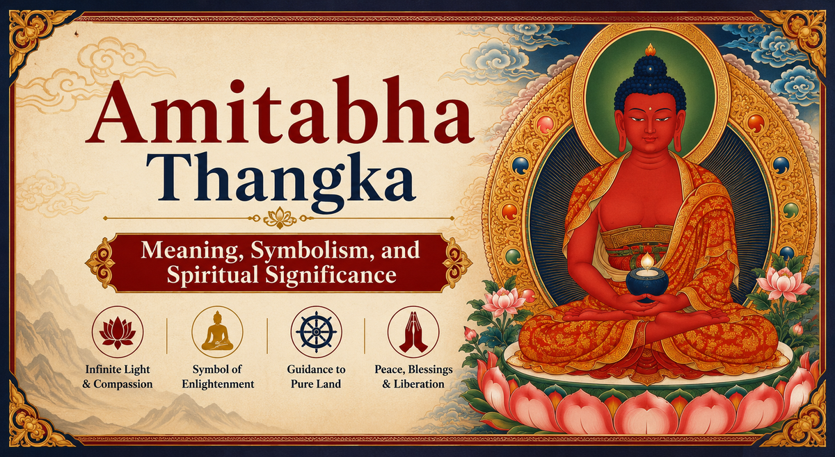 Amitabha-Buddha-Thangka
