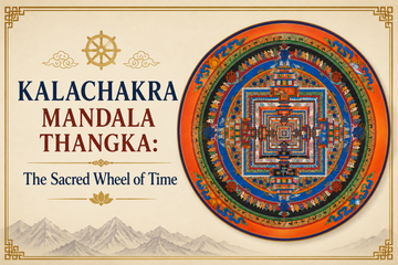 Kalachakra Mandala Thangka: The Sacred Wheel of Time