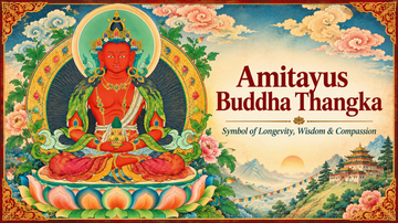Amitayus-Buddha-Thangka