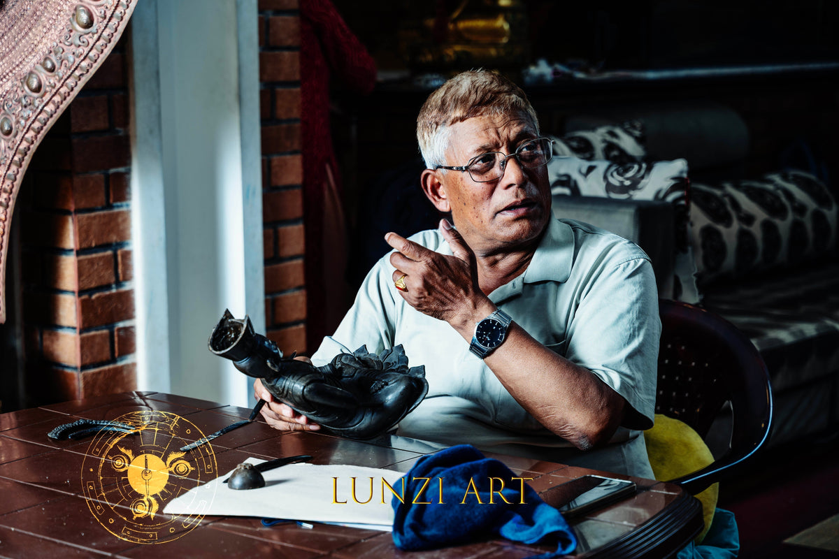 A Nepali Legendary Sculptor : Santa Kumar Shakya