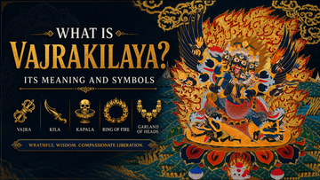 What is Vajrakilaya? Meaning, Symbols, and Why to Hang this Thangka