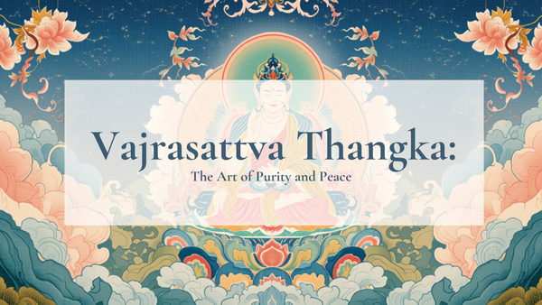 Vajrasattva Thangka: Visualizing the Buddha of Purification