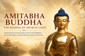 Amitabha Buddha – The Buddha of Infinite Light & Sukhavati