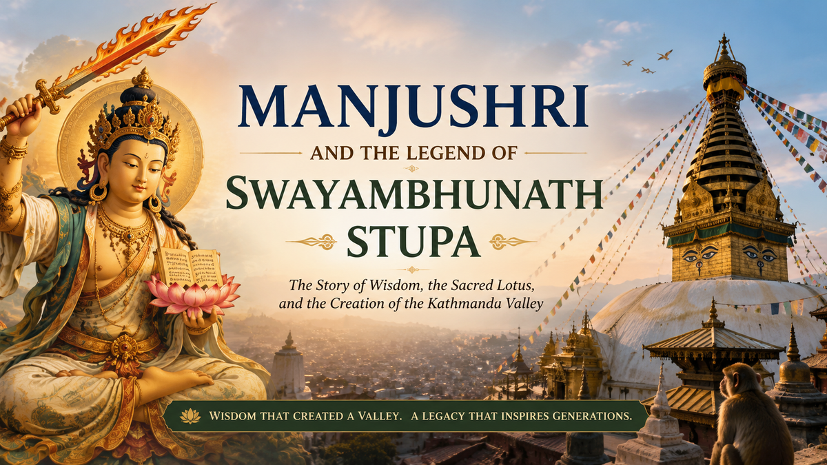 Manjushri & Swayambhunath: The Story Behind the Stupa