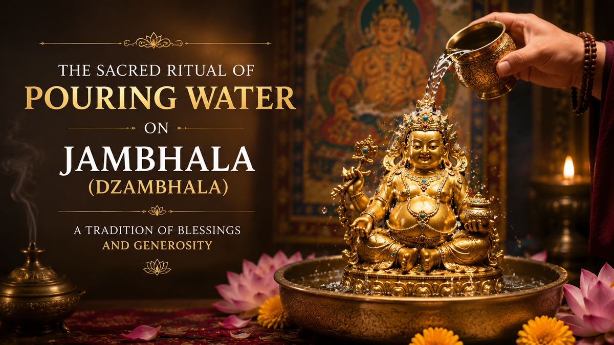 The Jambhala Water Offering Rituals and Meaning