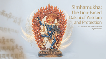 Simhamukha: The Lion-Faced Dakini of Wisdom and Protection