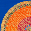 The Solar Mantra Mandala Thangka: A Radiant Vortex of Universal Energy - T-PS-SS-BB-MM-88