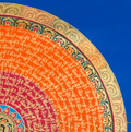 The Solar Mantra Mandala Thangka: A Radiant Vortex of Universal Energy - T-PS-SS-BB-MM-88