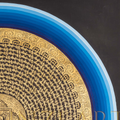 The Golden Mantra Mandala Thangka: A Celestial Compass of Inner Peace - T-PS-SS-BB-RMM-99