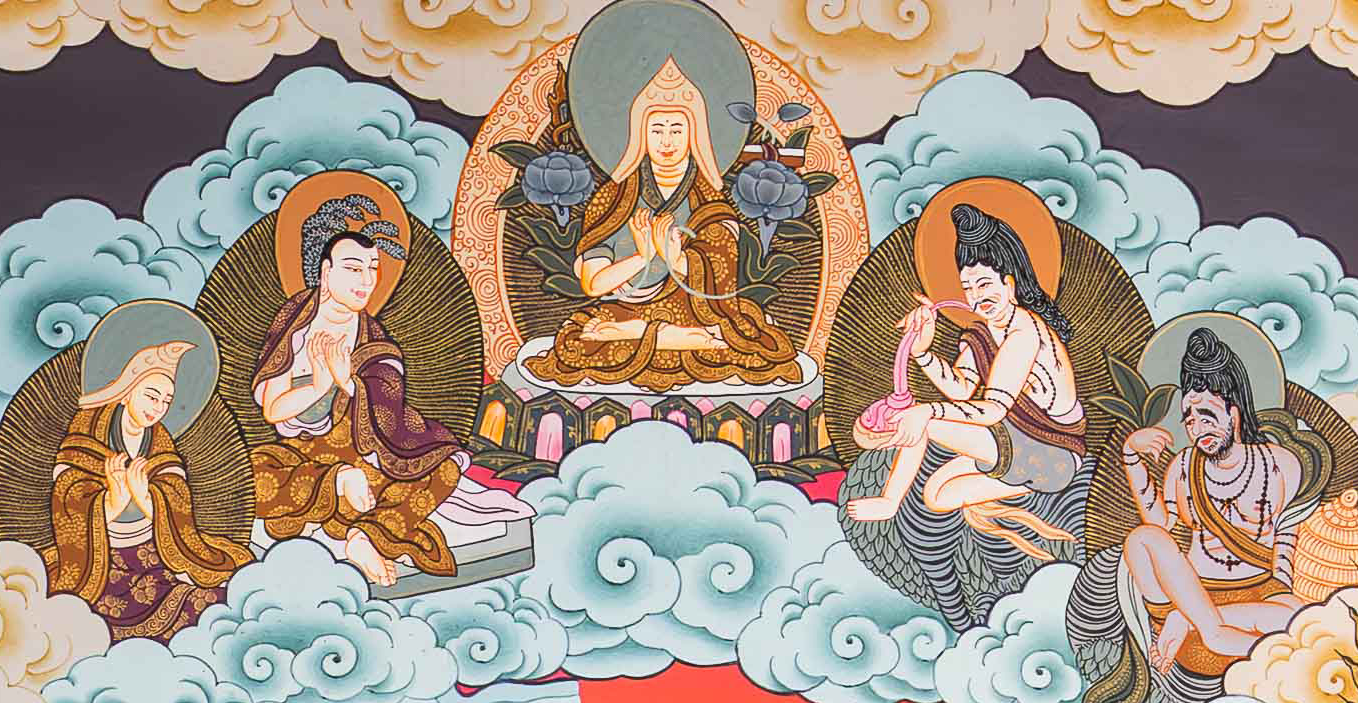 Yamantaka Thangka: The Wrathful Conqueror of Death - T-PS-SS-BB-YS-102