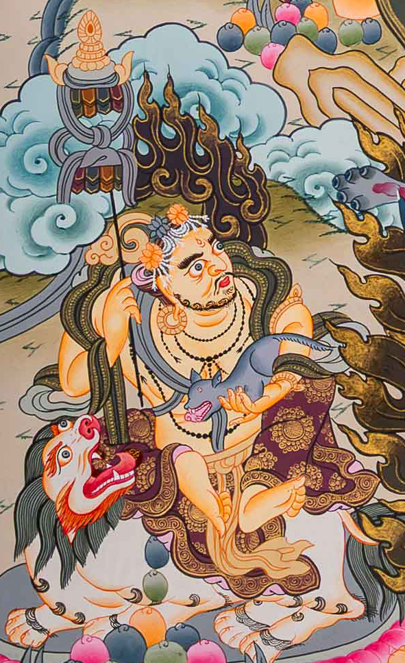 Yamantaka Thangka: The Wrathful Conqueror of Death - T-PS-SS-BB-YS-102