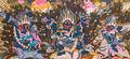 Yamantaka Thangka: The Wrathful Conqueror of Death - T-PS-SS-BB-YS-102