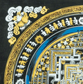 Hand-painted Kalachakra Mandala thangka - T-B-HT-BB-K-0013
