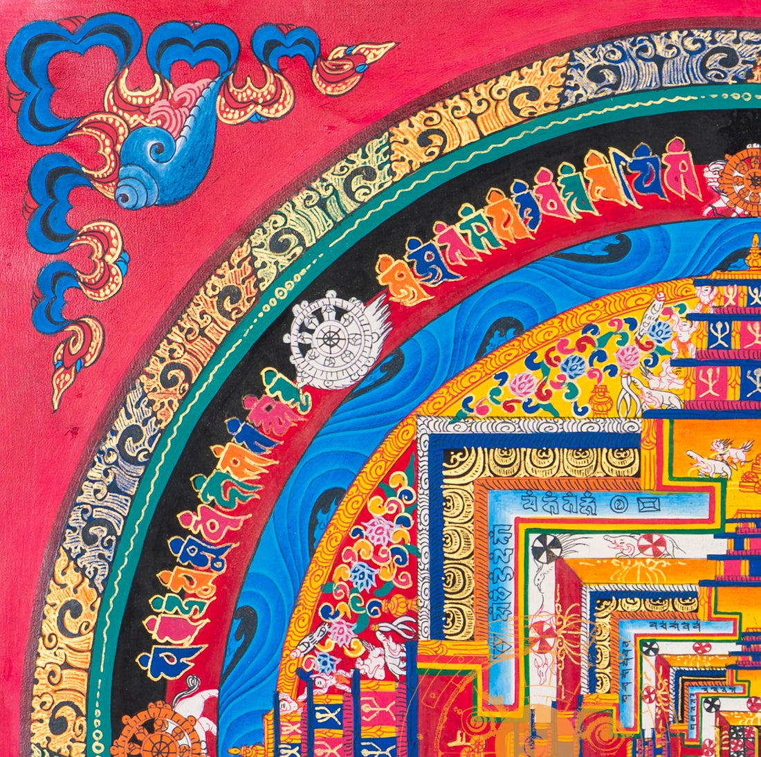 The Sacred Kalachakra Mandala: A Journey to Inner Harmony - T-S-BT-PB-KM-0038