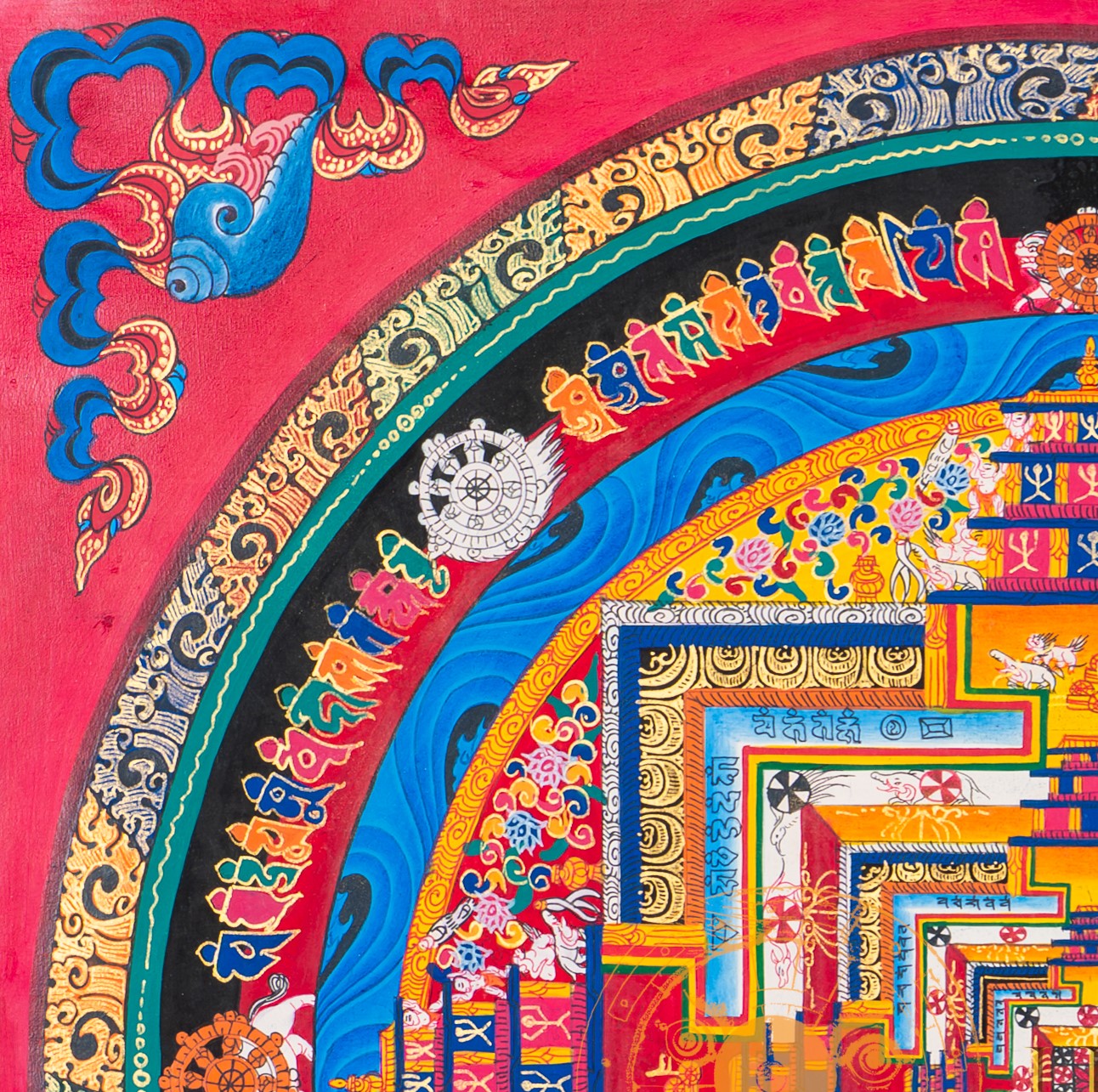 The Sacred Kalachakra Mandala: A Journey to Inner Harmony - T-S-BT-PB-KM-0038