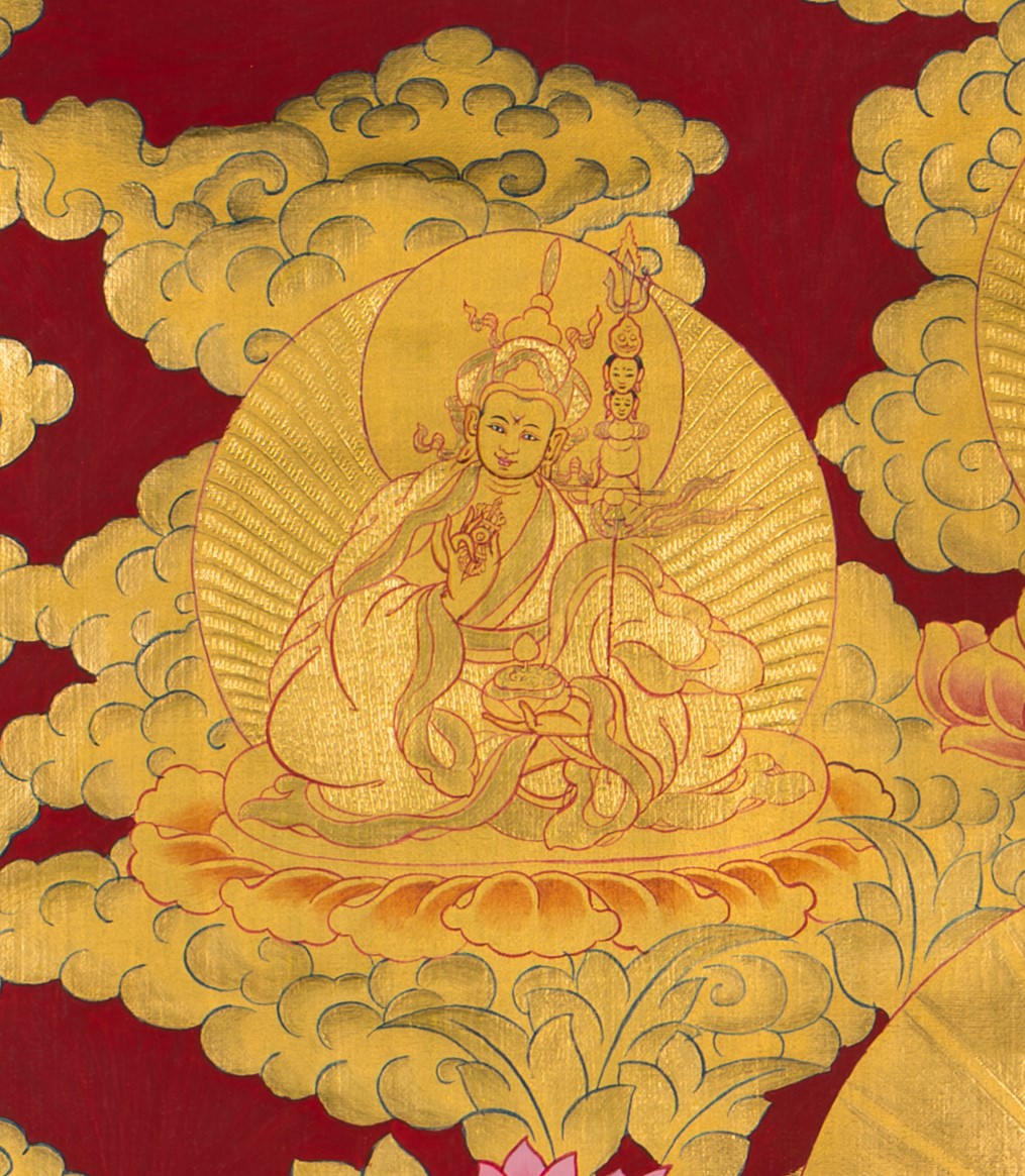 The Embodiment of Compassion: White Tara Thangka Painting - T-S-BT-BB-AU-WT-0018