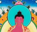 Hand-painted Amitabha Buddha Thangka - T-B-HT RB-AB 0031