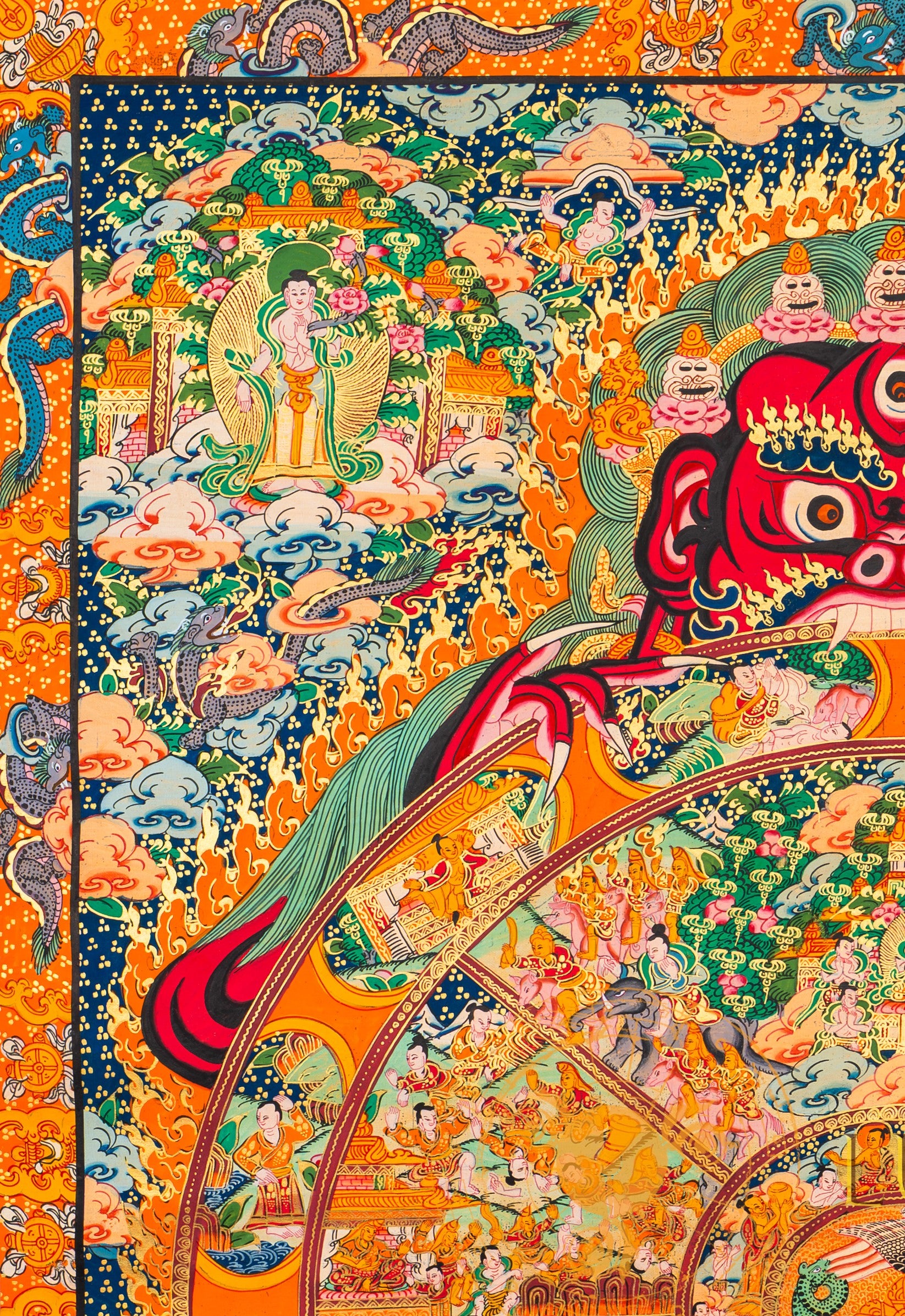 Bhavachakra - The Wheel of Life - T-S-BT-BB-WOL-0034