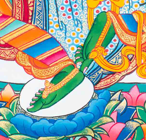 21 Tara Hand-Painted Thangka - T-S-BT-RB-AU-TT-0067