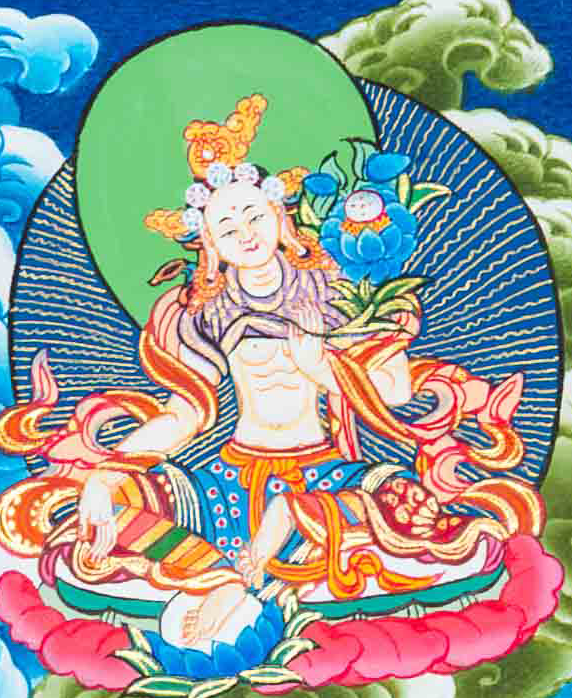 21 Tara Hand-Painted Thangka - T-S-BT-RB-AU-TT-0067