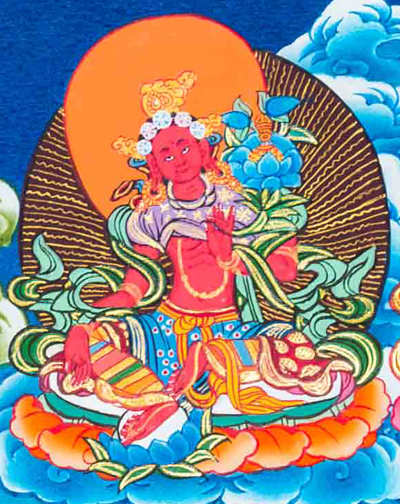 21 Tara Hand-Painted Thangka - T-S-BT-RB-AU-TT-0067