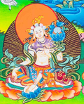 21 Tara Hand-Painted Thangka - T-S-BT-RB-AU-TT-0067