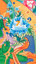 21 Tara Hand-Painted Thangka - T-S-BT-RB-AU-TT-0067