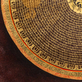The Obsidian Mantra Mandala Thangka: A Golden Path to Inner Stillness - T-PS-SS-BB-GMM-97
