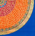 The Solar Mantra Mandala Thangka: A Radiant Vortex of Universal Energy - T-PS-SS-BB-MM-88