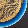 The Golden Mantra Mandala Thangka: A Celestial Compass of Inner Peace - T-PS-SS-BB-RMM-99