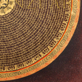 The Obsidian Mantra Mandala Thangka: A Golden Path to Inner Stillness - T-PS-SS-BB-GMM-97