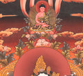 The Embodiment of Compassion: White Tara Thangka Painting - T-S-BT-BR-AU-WT-0012