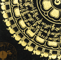 Six-character Mantra Mandala Thangka - T-B-HT-BB-KM-0012