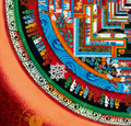 Handmade Kalachakra Mandala Tangka - T-B-HT-RB-AU-KM-0007