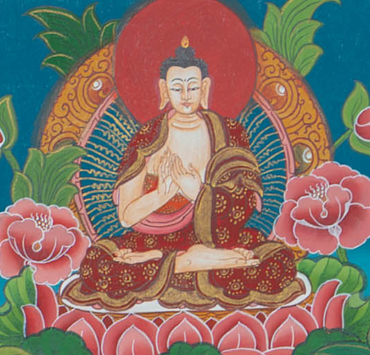 Hand-Painted Green Tara Thangka - T-S-BT-BB-AU-GT-0107