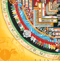 Kalachakra Mandala Thangka | Buddhist Sacred Art - T-HT-BB-KM-0020