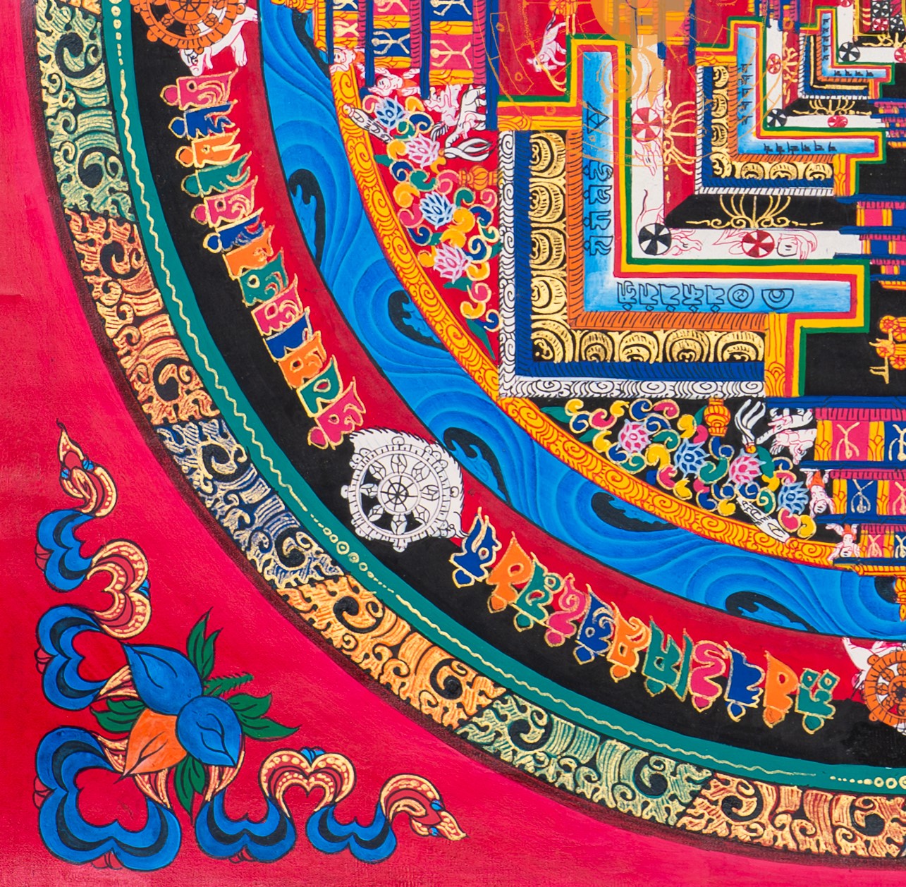 The Sacred Kalachakra Mandala: A Journey to Inner Harmony - T-S-BT-PB-KM-0038