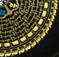 Ancient Mandala Mantra Thangka - T-B-HT-BB-MM-0018
