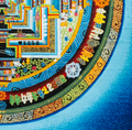Handmade Kalachakra Mandala Thangka - T-B-HT-BB-KM-0010