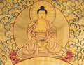 The Buddha of Infinite Light: Amitabha Thangka Painting - T-S-BT-CB-AU-AB-0020
