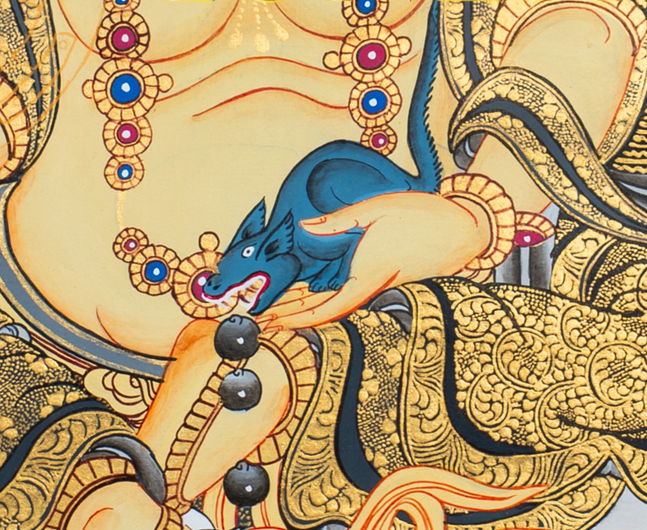 Jambhala Thangka - T-S-BT-GB-J-0028