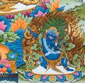 Green Tara : The Compassionate Savior Thangka - T-S-BT-BB-AU-GT-0014