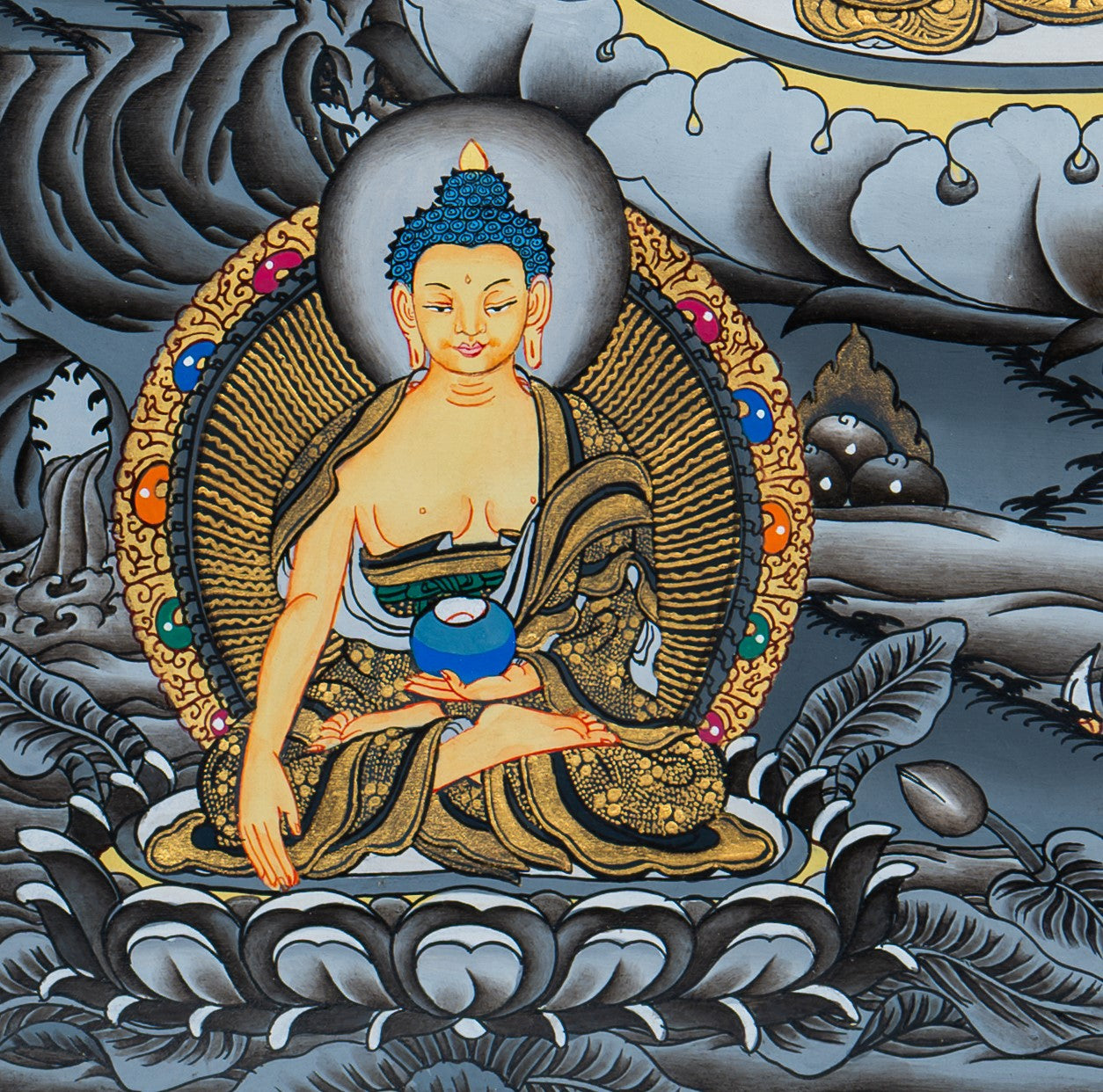 Jambhala Thangka - T-S-BT-GB-J-0028