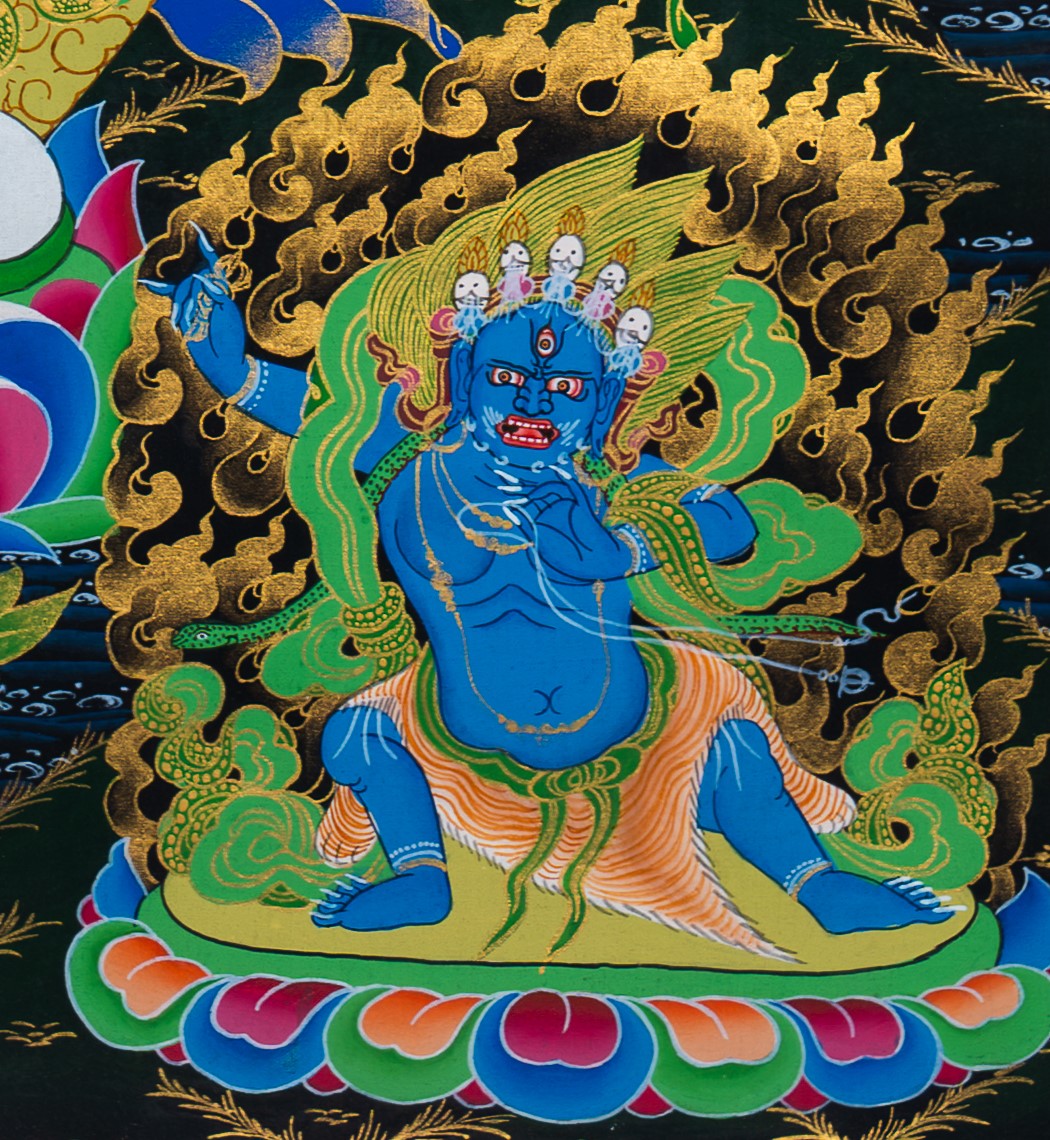 Chenrezig Thangka – Embodiment of Infinite Compassion - T-S-BT-RB-A-0030