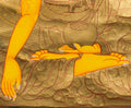 The Golden Path to Enlightenment: Shakyamuni Buddha Thangka Painting - T-S-BT-RB-AU-SB-0019