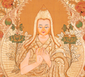 Je Tsongkhapa Thangka: The Radiant Master of Scholarly Grace - T-B-HT-RB-C-0081